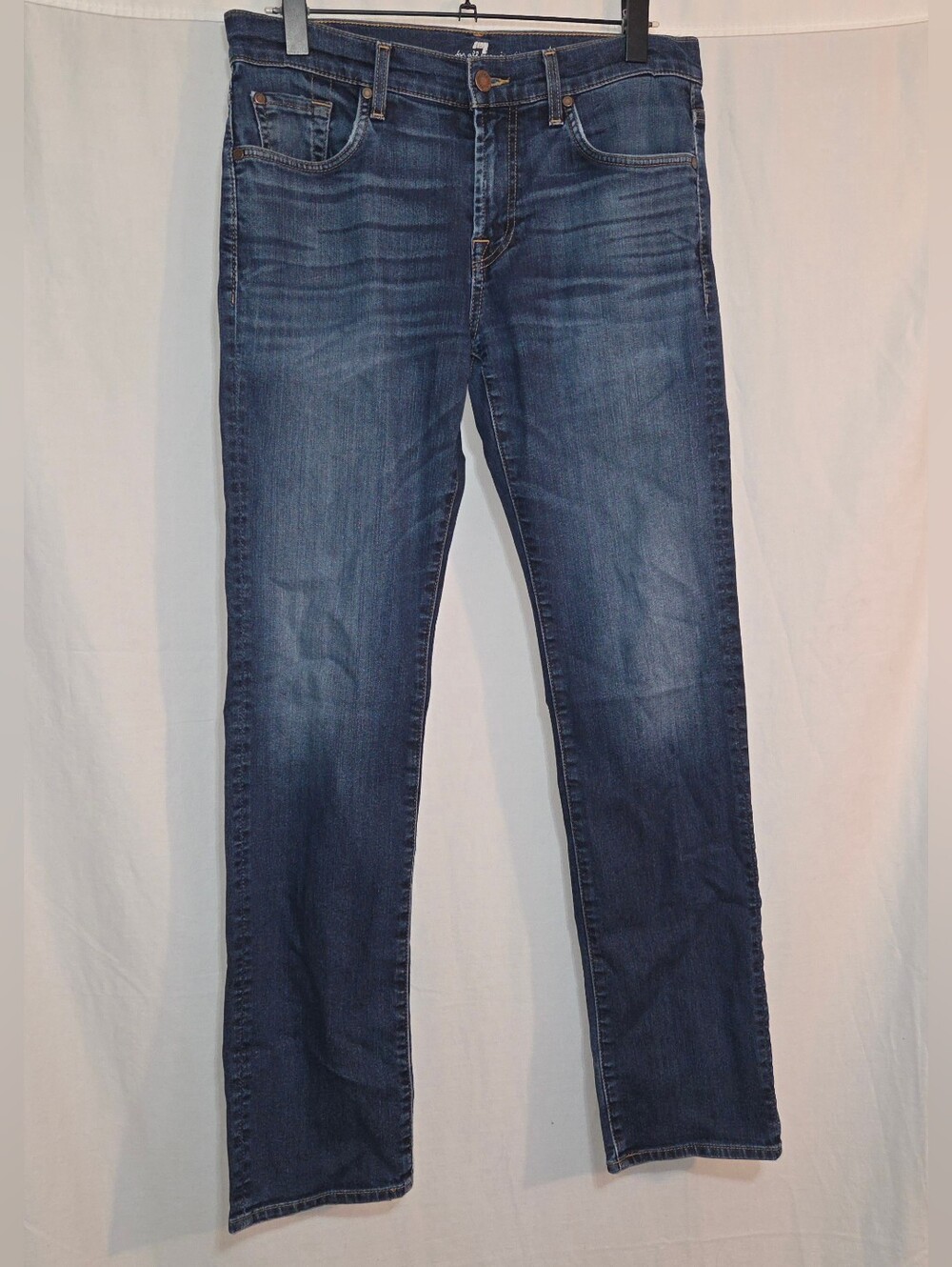 7 For All Mankind Size 32 Slimmy Womens Mid Rise Denim Jeans